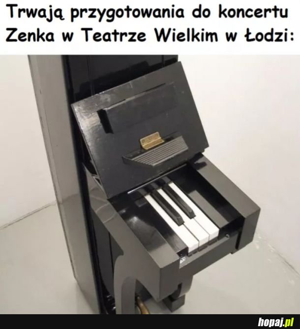 Instrumenty już czekają