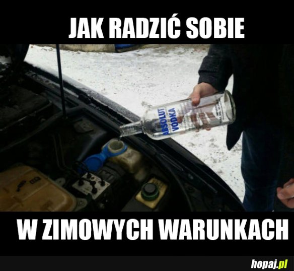 Zamarzło?