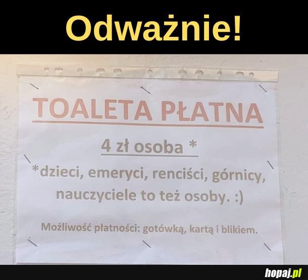 Jesteście pewni?