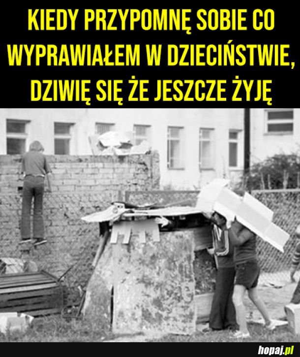 Zabawy z dzieciństwa