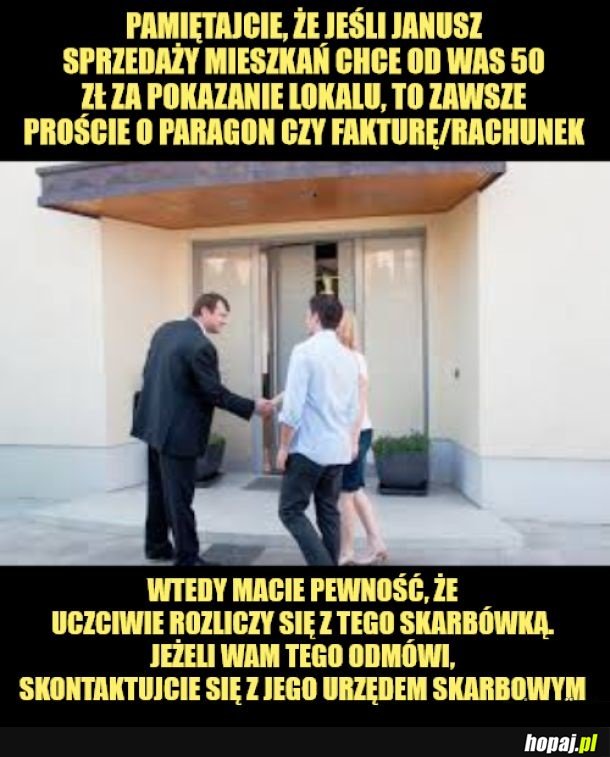 Nawet jak powie, że ma nierejestrowaną, to i tak musi wystawić wam rachunek, a potem się z tego rozliczyć.