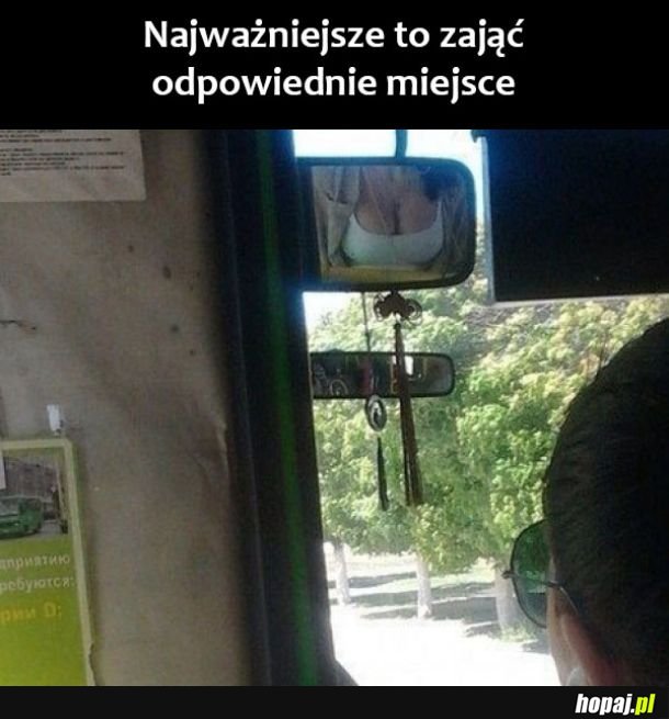 Odpowiednie miejsce