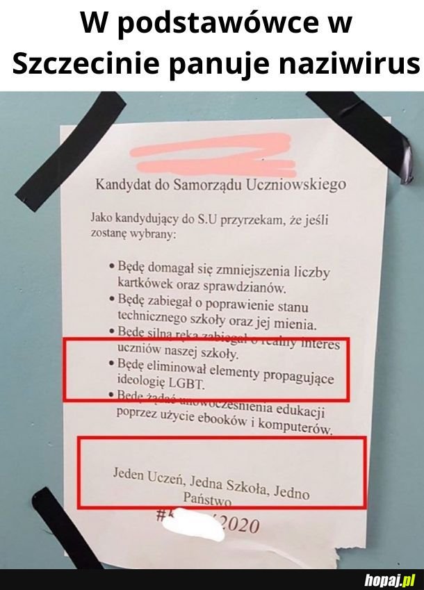 Ktoś zaniedbał lekcje historii