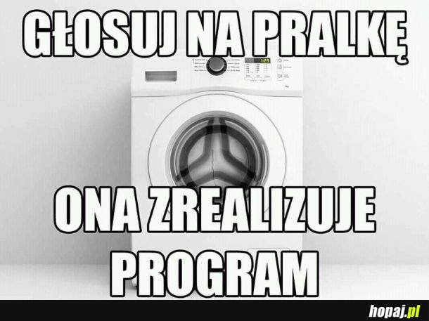  Głosuj na pralkę 