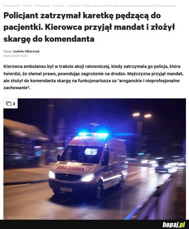 Ciekawe dlaczego policja jest tak nielubiana...