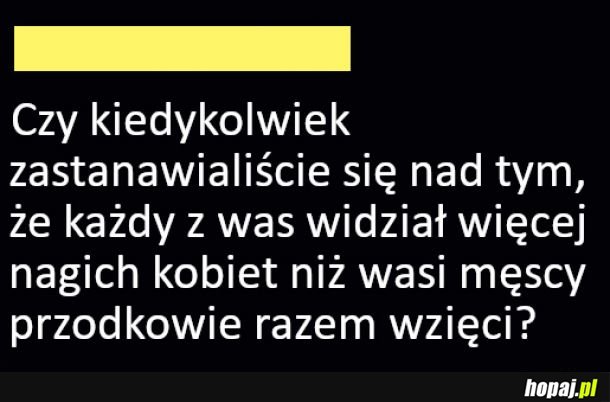 Zastanawialiście się nad tym kiedyś?