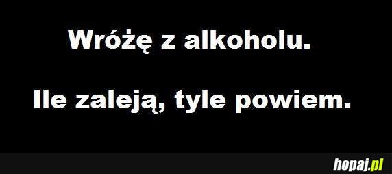 Wróżenie z alkoholu