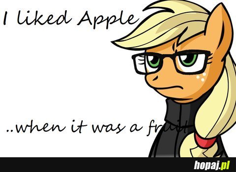 I liked Apple