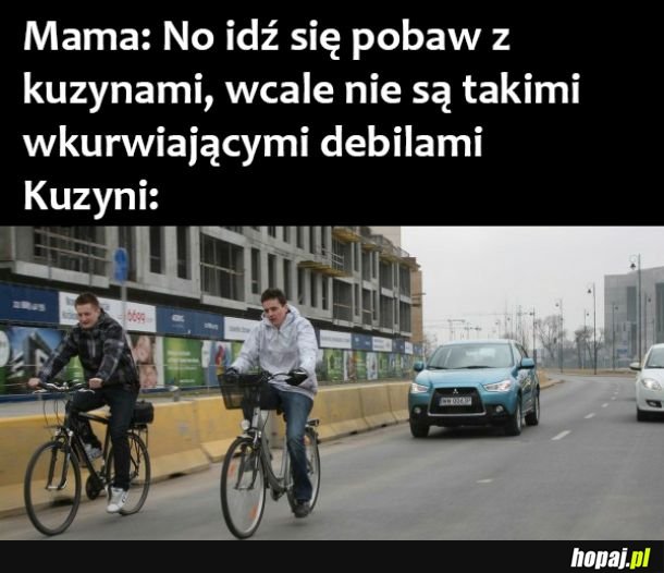 Zabawa z kuzynami