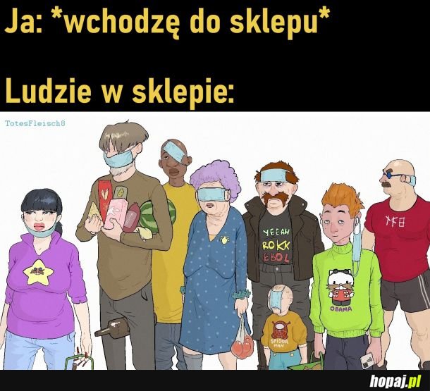 Ludzie w sklepie