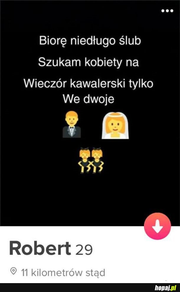 Najszczersze wyrazy współczucia przyszłej małżonce