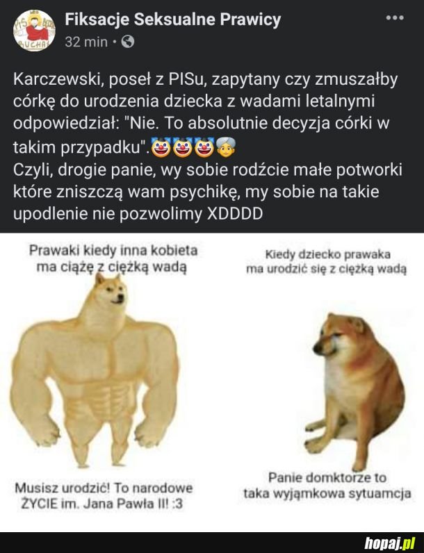 Twój płód jest lepszy niż mój