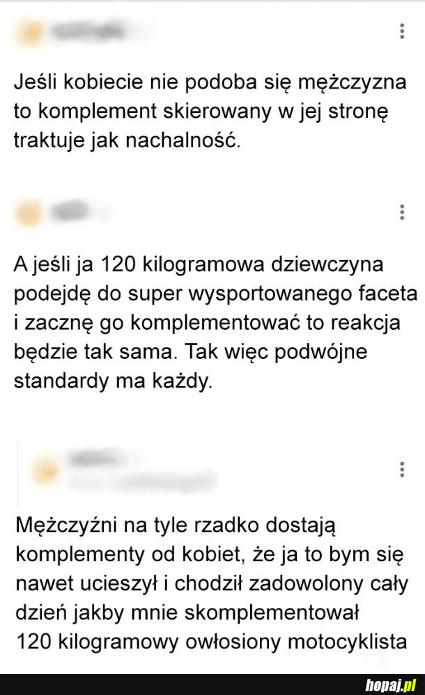 Mężczyźni i komplementy