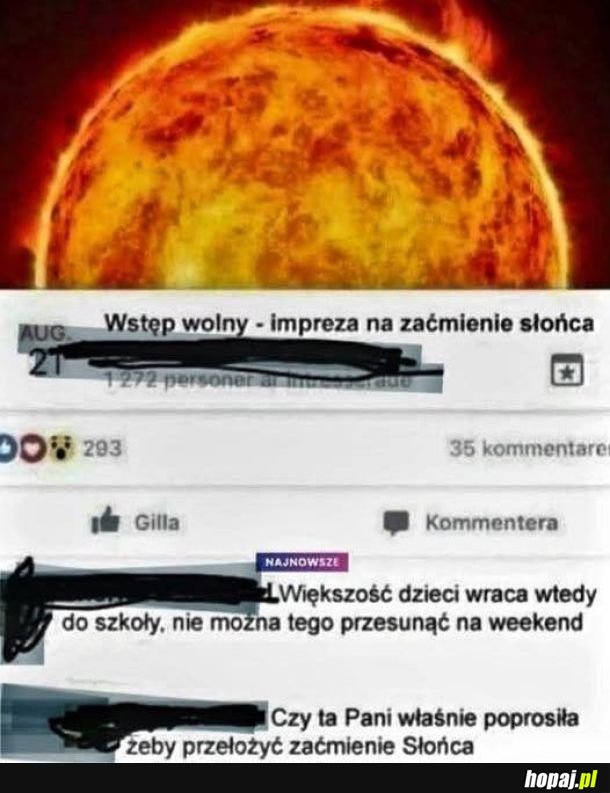 Trzeba przesunąć imprezę