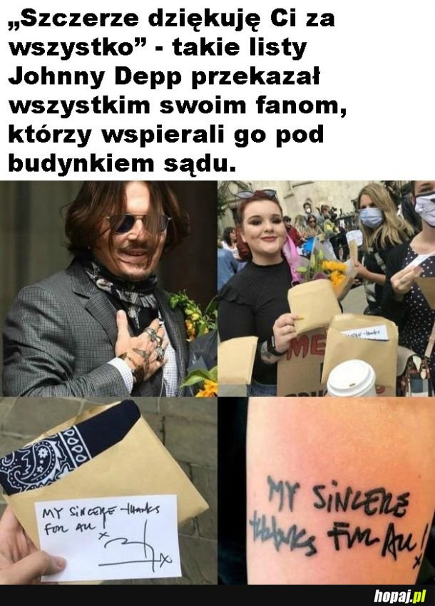 Podziękowania