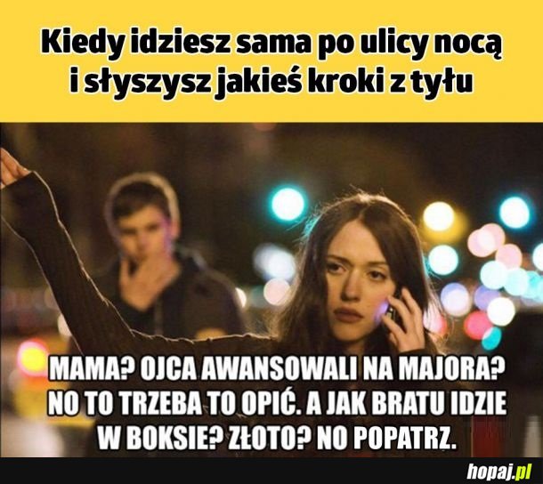 Jak nie zostać napadniętą