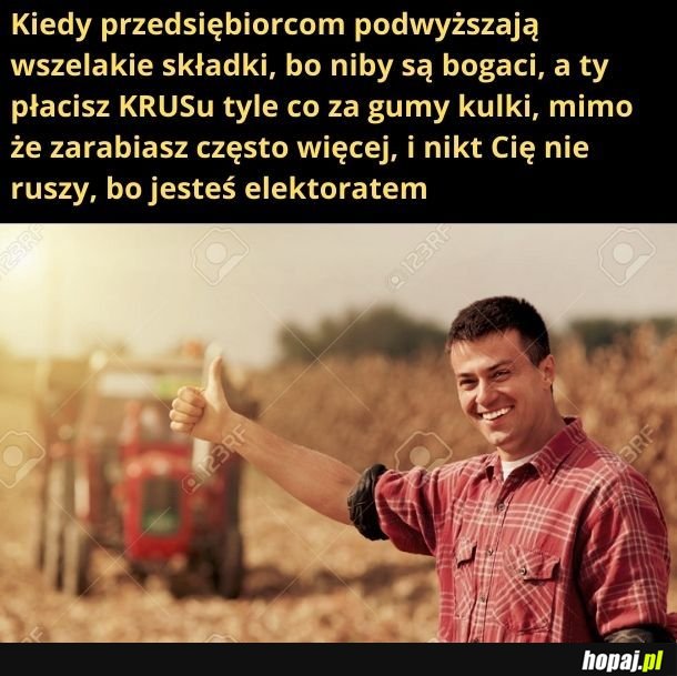 O dopłatach nie wspomnę