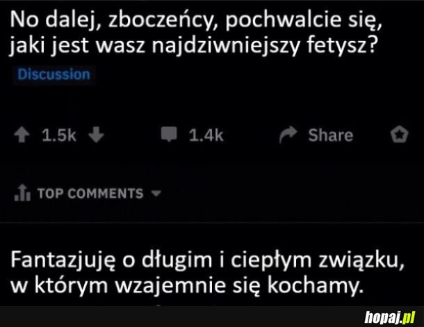 Najdziwniejszy fetysz