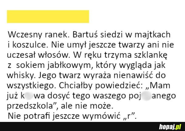 Rozkminy Bartusia