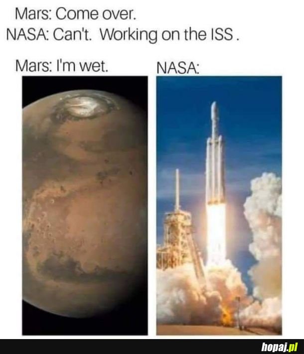 Tymczasem w NASA