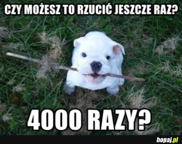 MOŻESZ MI RZUCIĆ