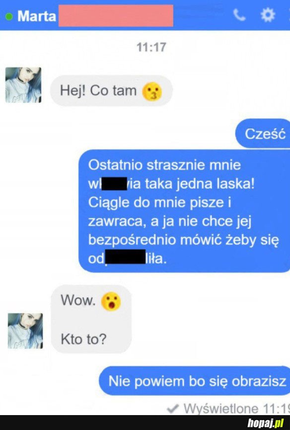 CIĄGLE DO MNIE PISZE