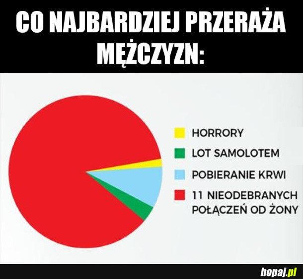CO NAJBARDZIEJ PRZERAŻA MĘŻCZYZN