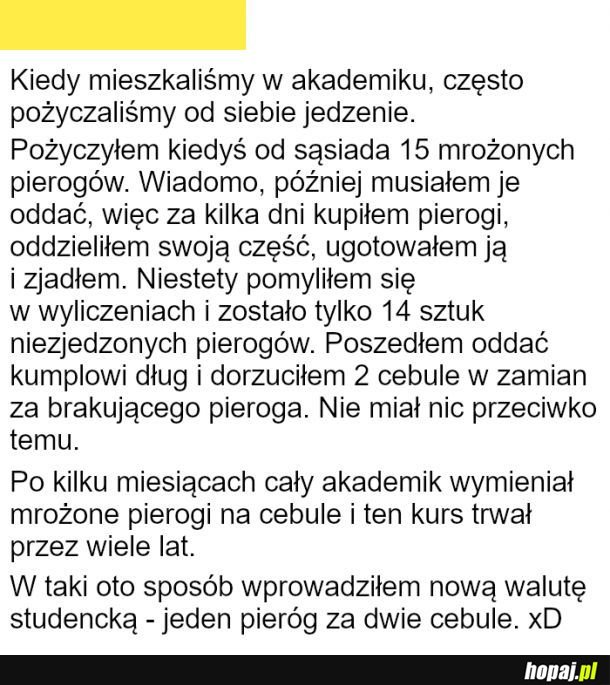Waluta w akademika