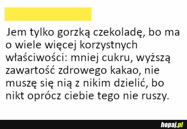 Gorzka czekolada