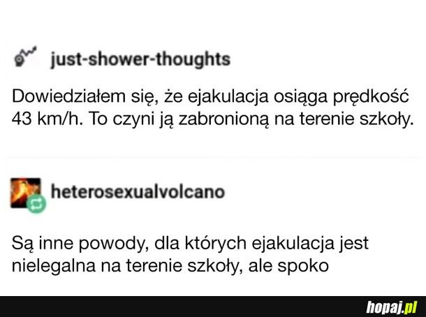 Zabronione na terenie szkoły