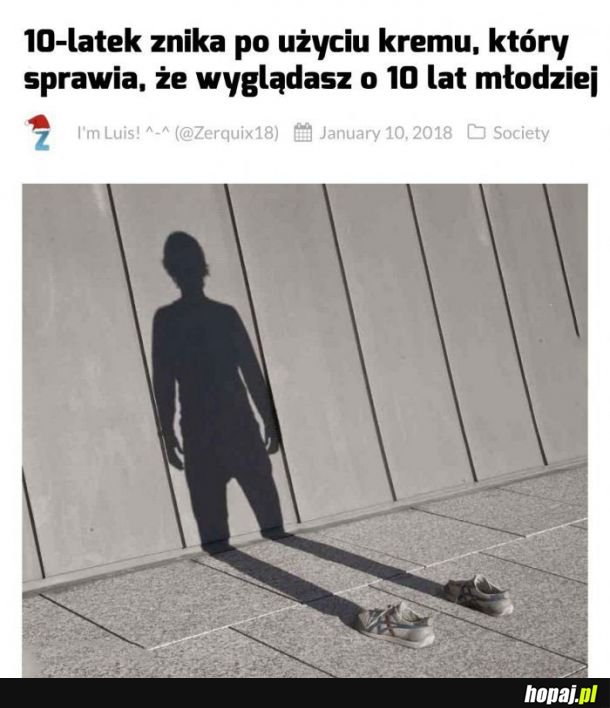 No i nie ma dzieciaka