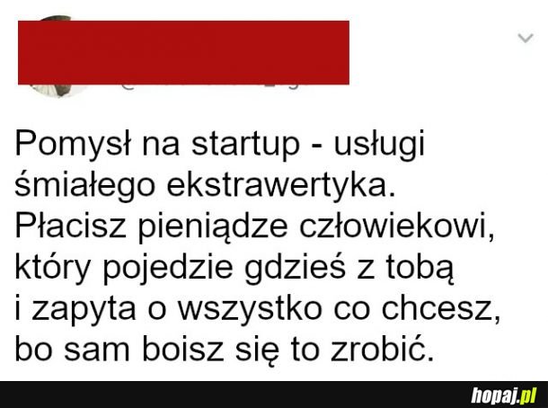 Pomysł na startup