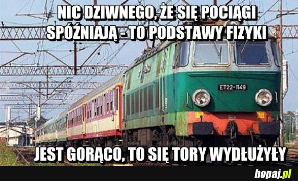 PKP vs fizyka