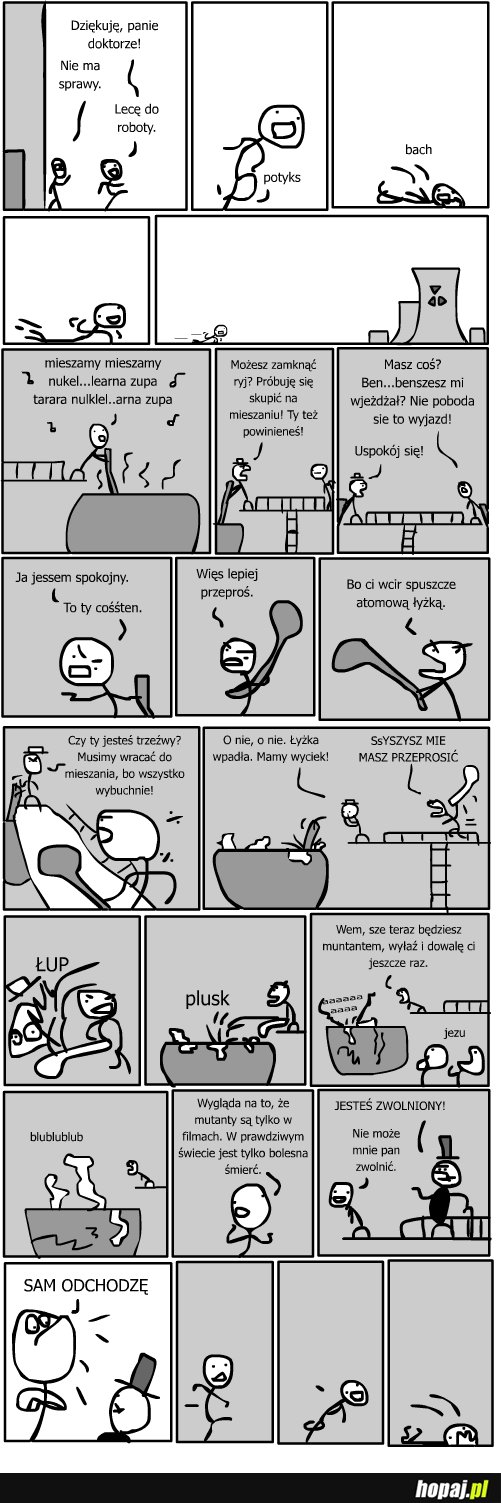 Dziękuję panie doktorze