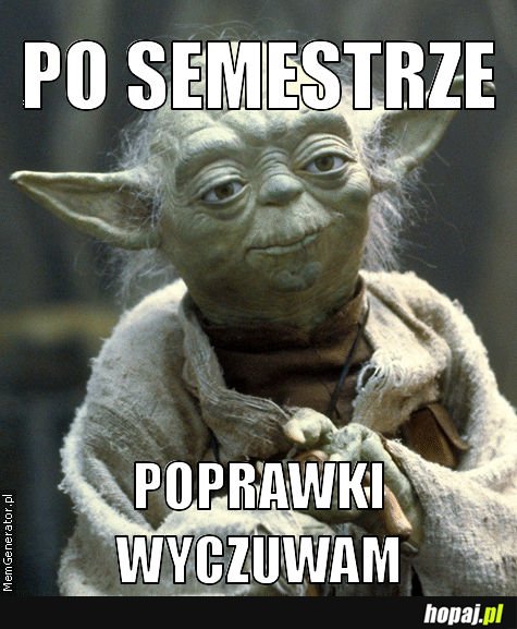 Wyczuwam poprawki