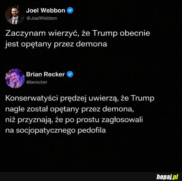 W końcu jakieś racjonalne wytłumaczenie
