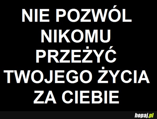 Nie pozwól nikomu