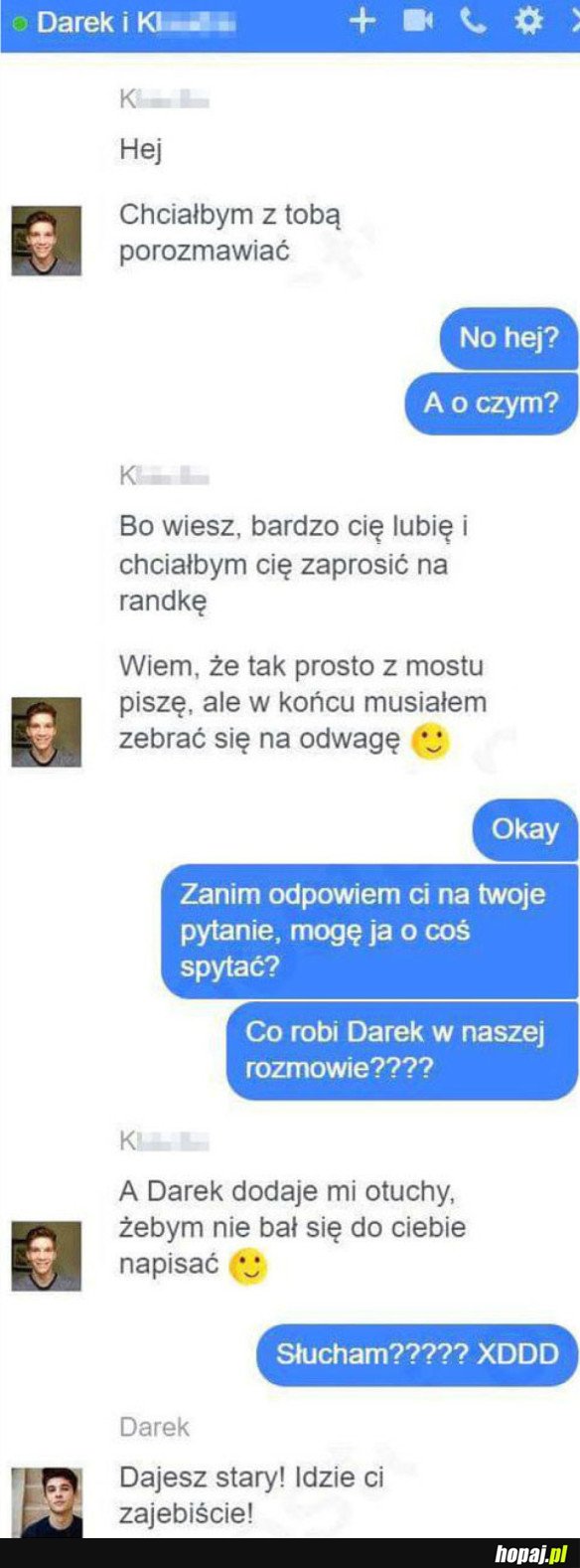 CHCIAŁBYM POROZMAWIAĆ