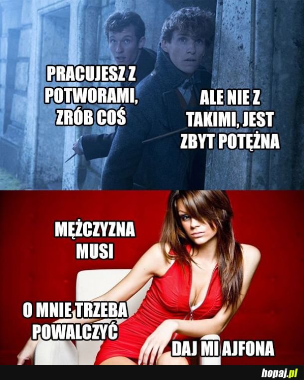 Praca z potworami