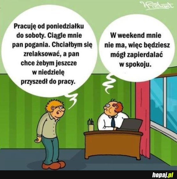 JAKI MIŁY SZEF