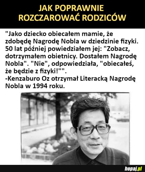 Jak poprawnie rozczarować rodziców