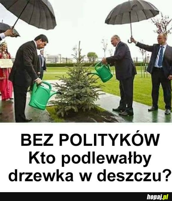 POLITYCY SĄ POTRZEBNI