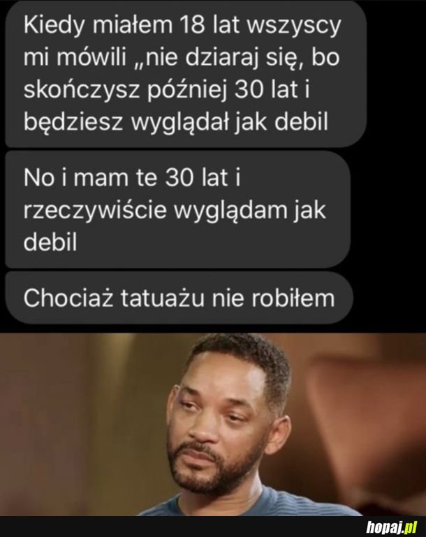Można było się wytatuować, jak różnicy i tak nie ma