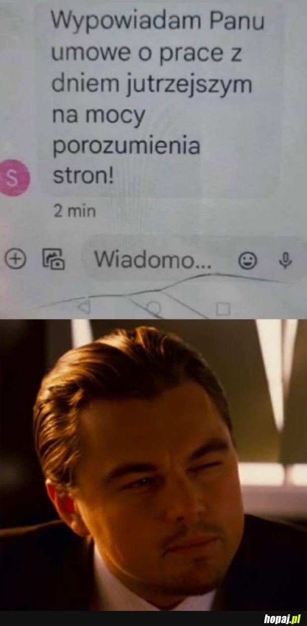 Wypowiedzenie