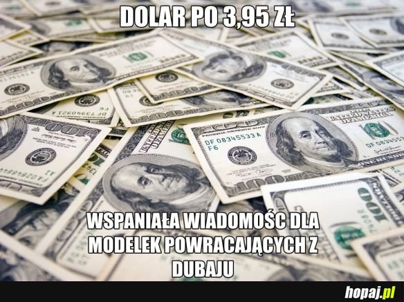 Wysoki kurs dolara