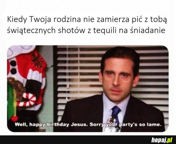 Nudne masz te urodziny Dżizas