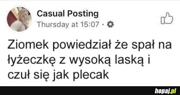 Na łyżeczkę