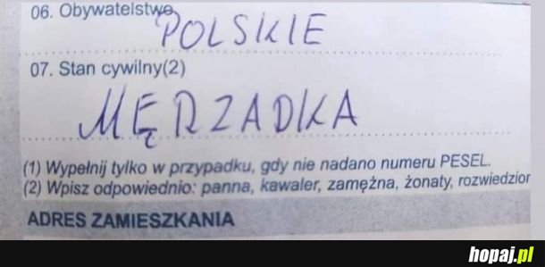 Dobrze że nie Męgęsta