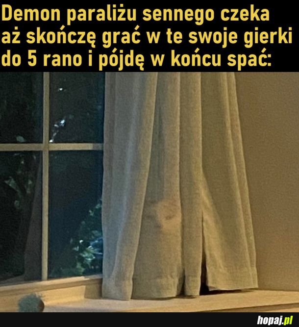 Demon paraliżu sennego