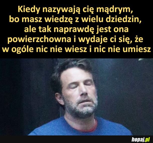 Wiem, że nic nie wiem